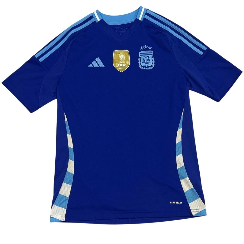 adidas Argentina 24 Away Jersey Boys YXL 15-16 IP8385 AEROREADY